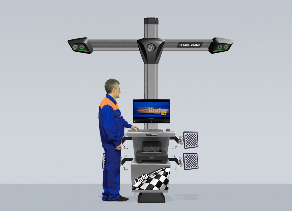 Купить стенд сход-развал 3d техно вектор 7 7204ta, цена 637230 руб в ...