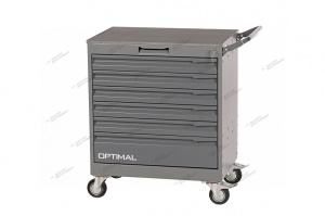 Тележка инструментальная, 6 выдвижных серых ящиков OPTIMAL NT226 7012/7015