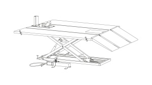 Подъемник для квадроциклов, 680 кг NORDBERG N4M4