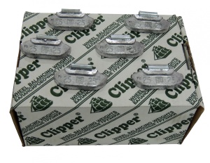 Грузики балансировочные для стальных дисков 25 г, 100 шт. CLIPPER 0225