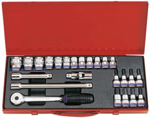 1/2” комплект торцевых головок 4018MR