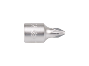 Насадка (бита) торцевая KING TONY 201801X Pozidriv 1/4” L=25мм PZ2