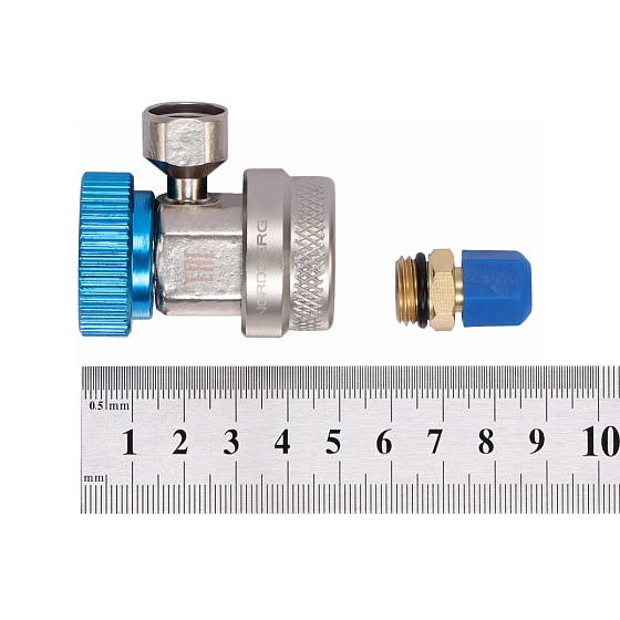 Муфта быстросъемная R134a низкое давление, синяя NORDBERG NFA1L