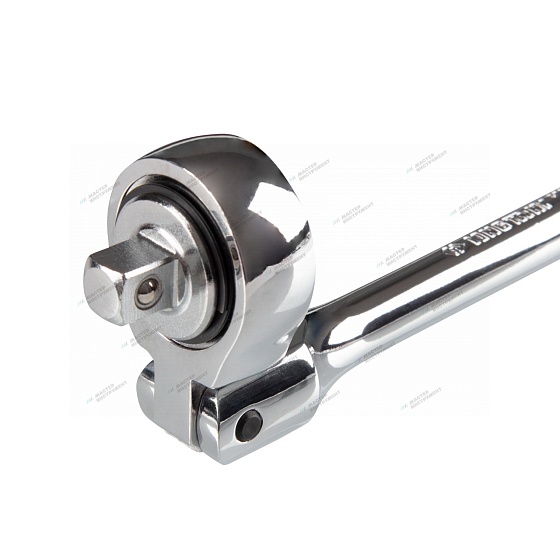 KINGTONY ТРЕЩОТКА 3734-10F с шарниром 3/8" 270мм