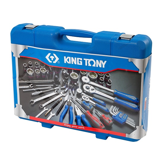 Набор инструментов 153 предмета, универсальный KING TONY 7553MR01