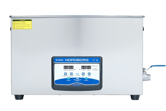 Ультразвуковая ванна с подогревом, 30 л NORDBERG NU300D