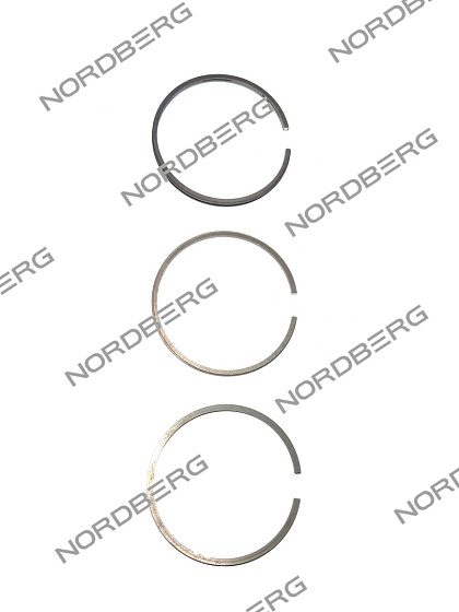 Комплект поршневых колец на один поршень для NCE50/410V NORDBERG NCE50/410V#PSs