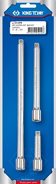 KING TONY ����� ����������� 3/8", 75, 150, 250 ��, 3 �������� ����