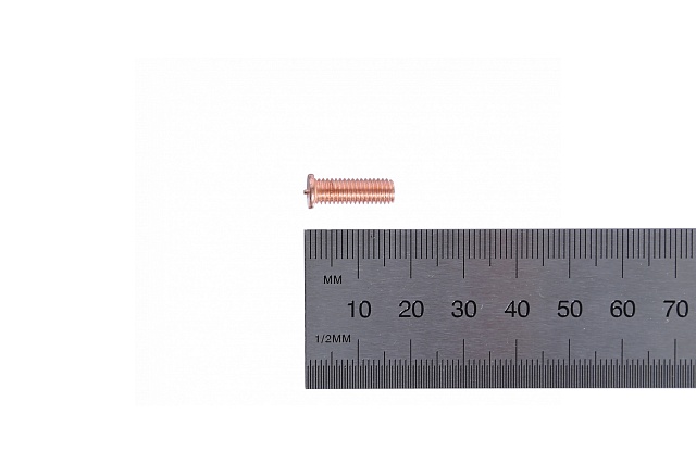 Болт омедненный для сварки, M5х16, 100 шт. NORDBERG F016(M5)