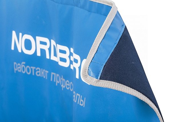 НАКИДКА NN1 на крыло 110х65 с магнитом и подкладкой, с лого NORDBERG