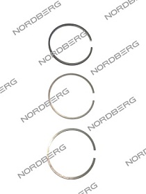 Комплект поршневых колец на один поршень для NCE50/410V NORDBERG NCE50/410V#PSs