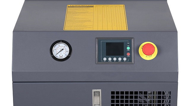 Компрессор винтовой, 5,5 кВт, 10 бар, 660 л/мин, ресивер 230 л, IP54 NORDBERG NCF7,5R