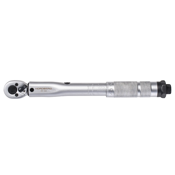 Ключ динамометрический 1/4", 5-25 Нм, в кейсе NORDBERG 291-203