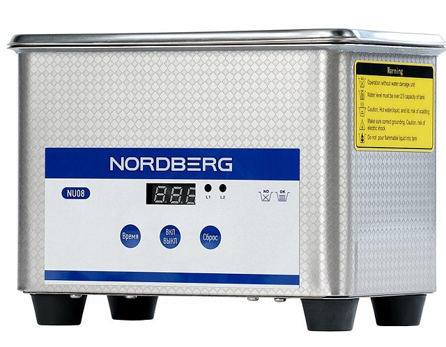 Ультразвуковая ванна без подогрева, 0,8 л NORDBERG NU08
