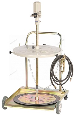 Установка пневматическая для раздачи густой смазки из бочек до 200 л, c тележкой NORDBERG NO5026 фото