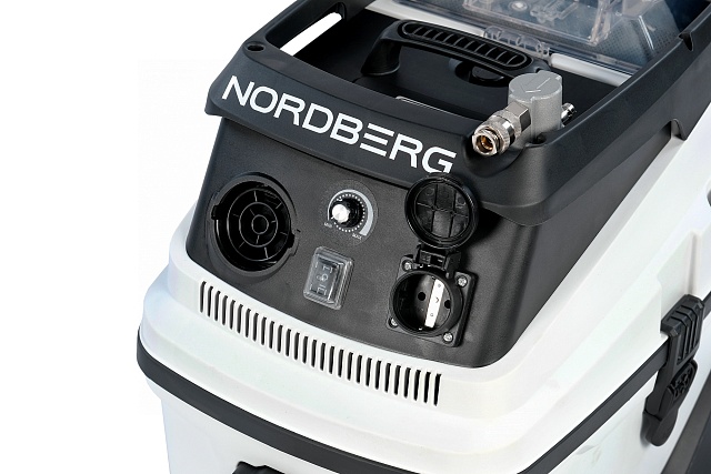Пылесос 30 л, 1600 Вт с поддержкой электро и пневмоинструмента NORDBERG NV34