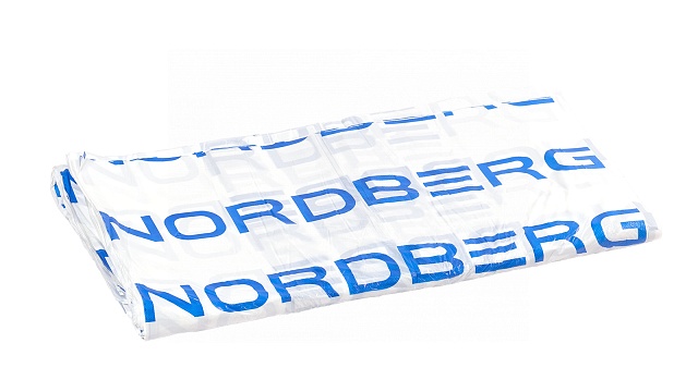 ПАКЕТ ДЛЯ ШИН ПНД 110х110см 18мкм белый с логотипом NORDBERG (100 шт.)