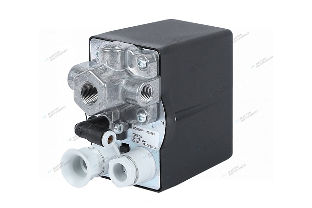 Реле давления MDR3/16 3х1/4F+1х3/8F, 20 А, 380 В CONDOR 4996162073