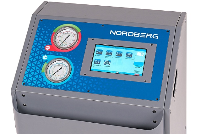 Установка автомат для заправки автомобильных кондиционеров NORDBERG NF14