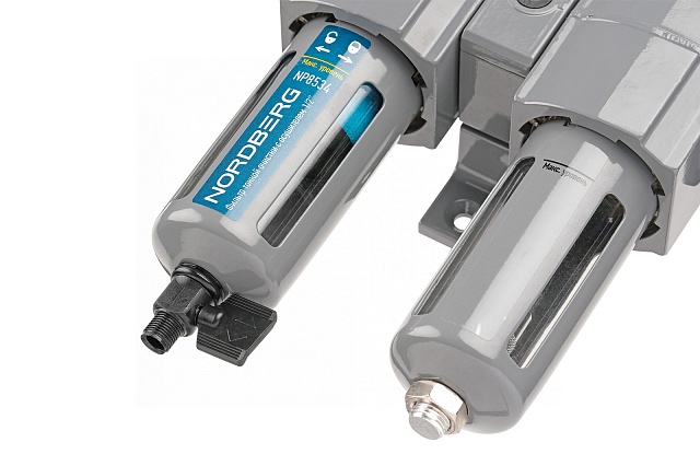 Фильтр воздушный тонкой очистки (0,01µm) + осушитель 1/2" NORDBERG NP8534