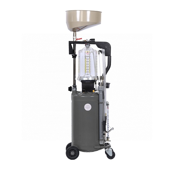 Установка для сбора масла пневматическая, 80 л, серая NORDBERG 2380G