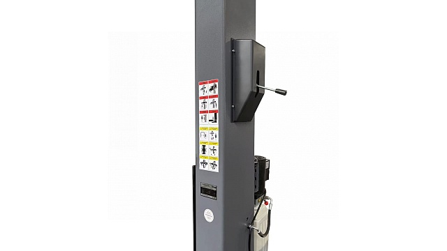 Подъемник двухстоечный 4 т, верхняя синхронизация, H=4,1 м, 220 В, серый NORDBERG N4124H1-4G_220