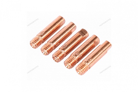 ��������� ���������� ��� ������� MIG/MAG E-CU, M6x25, 0.8 ��, 5 ��. NORDBERG WMI-N08 ����