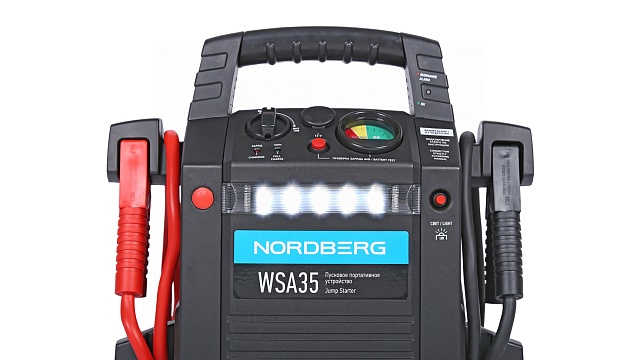 Пусковое портативное устройство 12/24 В, 2*22 А·ч NORDBERG WSA35