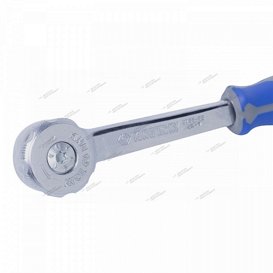Трещотка 1/4"", 140 мм, 72 зубца, дисковый механизм