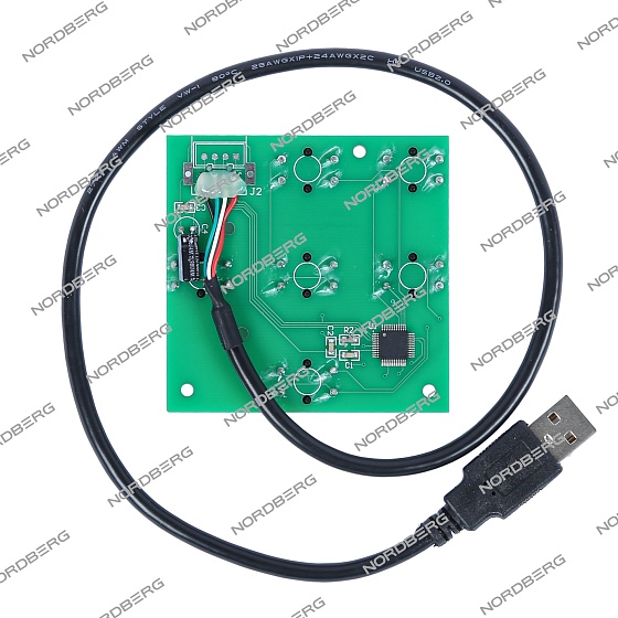 Плата управления клавиатуры для 4523PA (2023) NORDBERG 4523PA#KEY-BOARD(2023)