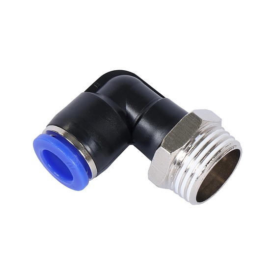 Фитинг угловой трубка 10 мм резьба 1/2" NORDBERG QPLN10-04
