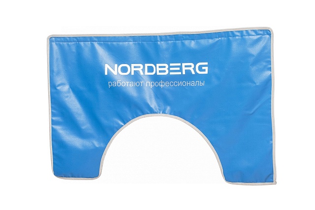 НАКИДКА NN1 на крыло 110х65 с магнитом и подкладкой, с лого NORDBERG