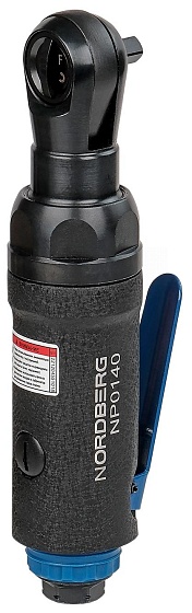 Пневмогайковерт угловой (пневмотрещотка) 1/4", 50 Нм NORDBERG NP0140