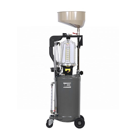 Установка для сбора масла пневматическая, 80 л, серая NORDBERG 2380G