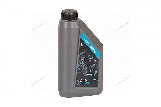 Масло для пневмоинструмента ISO-46 (1л) NORDBERG NHA46