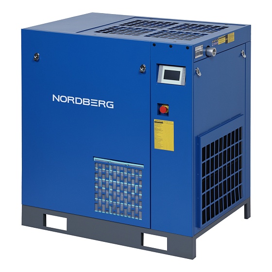 Компрессор винтовой, 22 кВт, 10 бар, 3200 л/мин, без ресивера NORDBERG NCC30_PM VSD