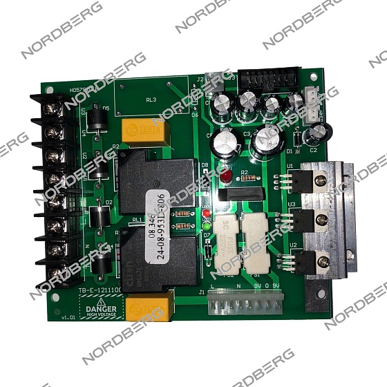 Плата питания для 4524E, 4524C NORDBERG TB-E-1211100