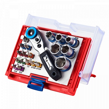 ����� ������� (���) 1/4"", TORX, HEX, PZ, PH, SLOT, 20 ��������� ����