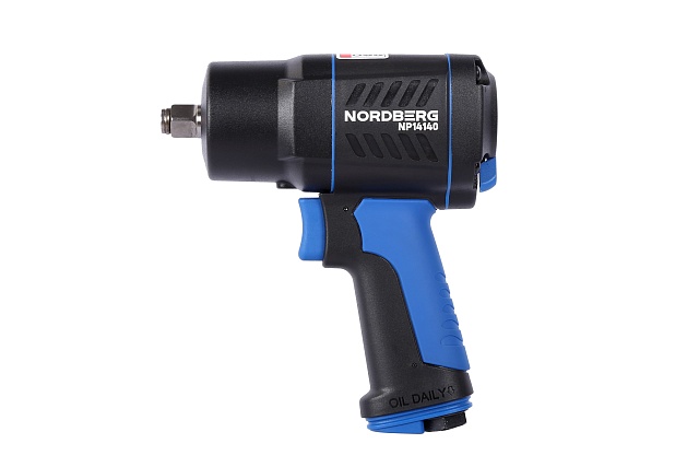 Пневмогайковерт ударный 1/2", 1550 Нм NORDBERG NP14140