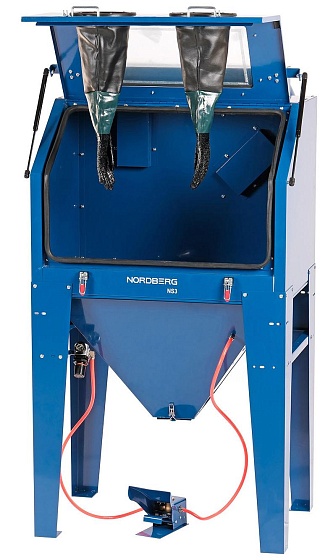 Камера пескоструйная, фронтальная загрузка, 350 л NORDBERG NS3