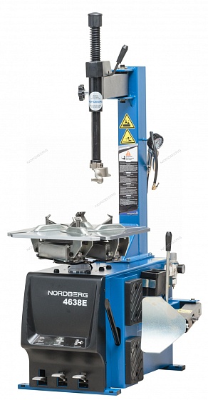 Станок шиномонтажный 220V п/автомат, односкоростн, зажимы 12-24" NORDBERG 4638E