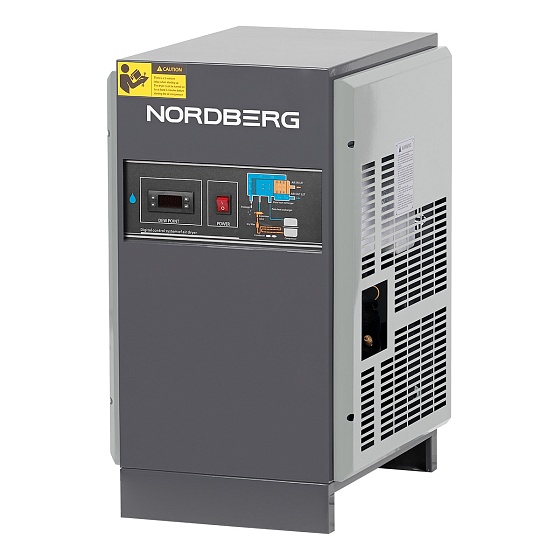 Осушитель воздуха до 16 бар, 2400 л/мин, 220 В, серый NORDBERG NCD20-G