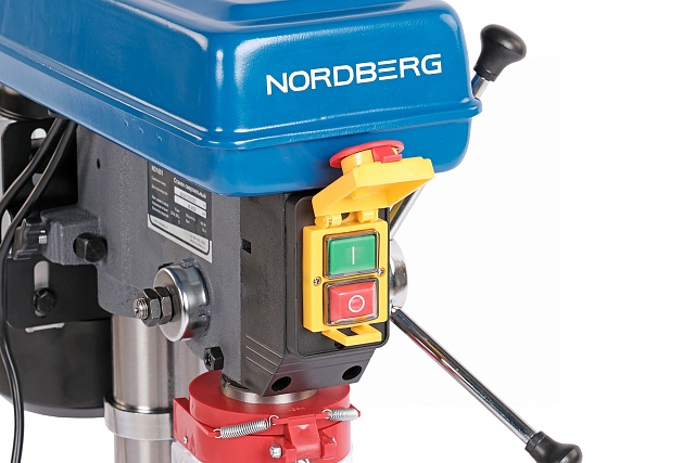 Станок сверлильный (450Вт, 16 мм, 12 скоростей, тиски) NORDBERG ND1651