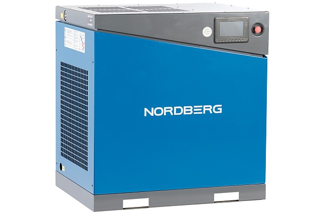 Компрессор винтовой, 22 кВт, 15 бар, 2200 л/мин, без ресивера NORDBERG NCA30