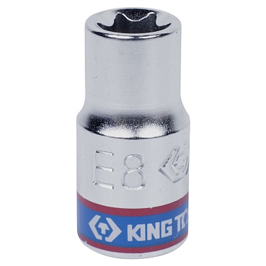   TORX - 1/4", E10, L = 24  KING TONY 237510M 