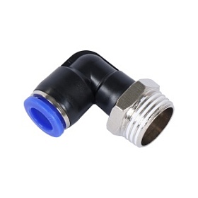 Фитинг угловой трубка 10 мм резьба 1/2" NORDBERG QPLN10-04