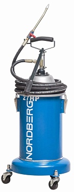 Установка для раздачи густой смазки 27HP ручная фото