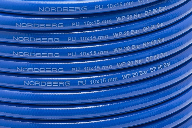 Шланг воздушный ПУ диам. 10х15мм 1м. NORDBERG H1015PU