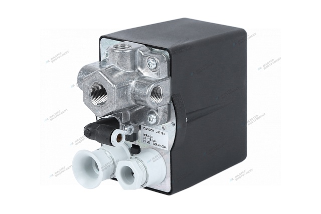 Реле давления Condor MDR3/16 3х1/4F+1х3/8F, 24 А, 380 В CONDOR 4996162493