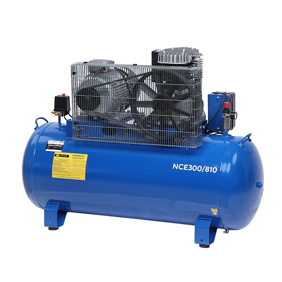 Компрессор поршневой с ременным приводом, объем 300 л NORDBERG ECO NCE300/810